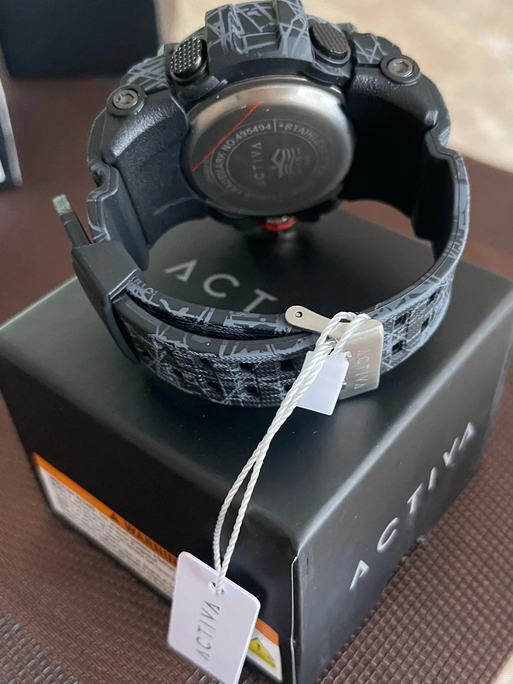 Activa Decus X Invicta Analog Digital Men's Watch - 49mm. Camouflage. Black, new